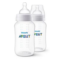 AVENT Бутылочка для кормления Anti-Colic 330мл 2 штуки с 3 месяцев					