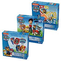 Spin master набор настольных игр paw patrol 3 в 1 / разноцветный