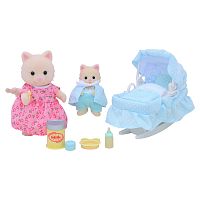 Sylvanian Families Набор "Мама с малышом и колыбелькой"					