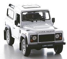 Welly Машинка Land Rover Defender I / цвет белый