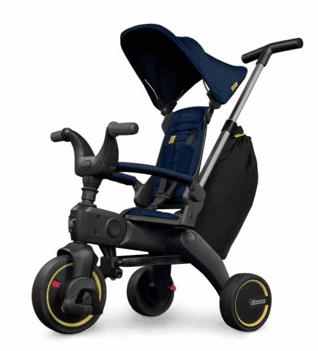 Doona Складной трехколесный велосипед Liki Trike S3, цвет / Royal Blue (синий)