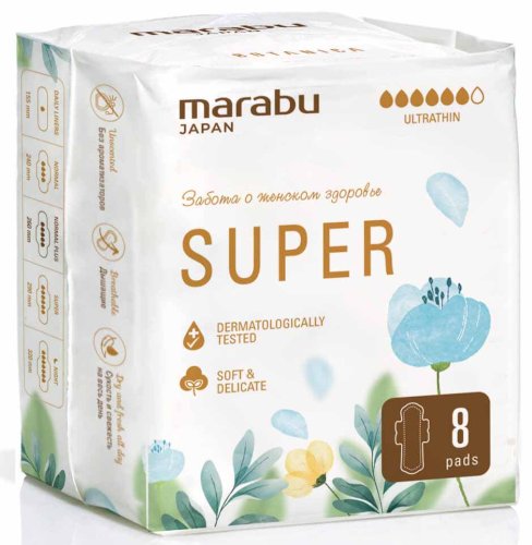 Marabu Ультратонкие прокладки Super, 8 штук